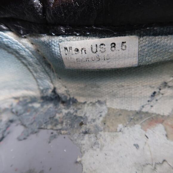 Vans Shoes Mens 8.5 Sneakers Classic Slip On Black Canvas Casual Skate Flat - Picture 12 of 12